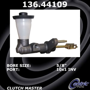 Centric Premium Clutch Master Cylinder for 1987 Toyota Supra - 136.44109