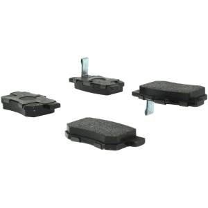 Centric Posi Quiet™ Extended Wear Semi-Metallic Rear Disc Brake Pads for 1997 Honda Accord - 106.05371