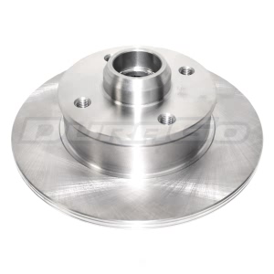 DuraGo Solid Rear Brake Rotor And Hub Assembly for 1988 Volkswagen Golf - BR3483