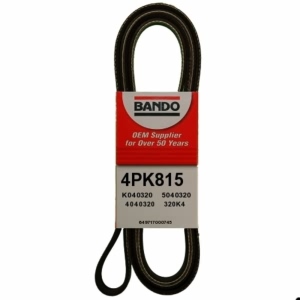 BANDO Rib Ace™ V-Ribbed Serpentine Belt for 2009 Hyundai Accent - 4PK815