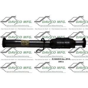 Davico Direct Fit Catalytic Converter and Pipe Assembly for 1999 Toyota Tacoma - 18011