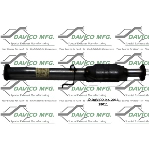 Davico Direct Fit Catalytic Converter and Pipe Assembly for 1999 Toyota Tacoma - 18011