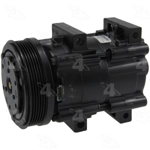 Four Seasons Remanufactured A C Compressor With Clutch for 1998 Lincoln Continental - 57146