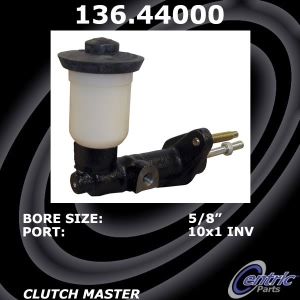 Centric Premium Clutch Master Cylinder for 1990 Toyota Camry - 136.44000