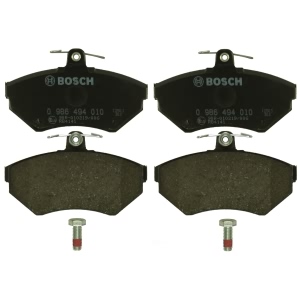 Bosch EuroLine™ Semi-Metallic Front Disc Brake Pads for 1999 Volkswagen Cabrio - 0986494010