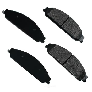 Akebono Pro-ACT™ Ultra-Premium Ceramic Front Disc Brake Pads for Ford Taurus X - ACT1070