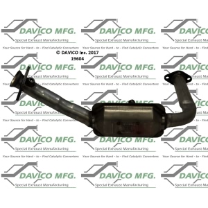 Davico Direct Fit Catalytic Converter and Pipe Assembly for 2008 Ford Ranger - 19604
