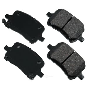 Akebono Pro-ACT™ Ultra-Premium Ceramic Front Disc Brake Pads for Pontiac G5 - ACT1028