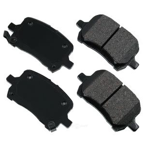 Akebono Pro-ACT™ Ultra-Premium Ceramic Front Disc Brake Pads for Saturn Sky - ACT1028