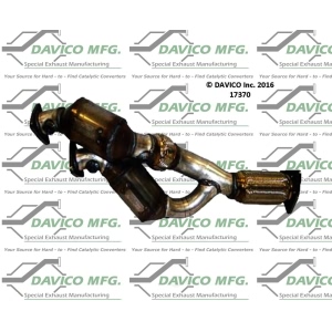 Davico Direct Fit Catalytic Converter and Pipe Assembly for Porsche Cayenne - 17370