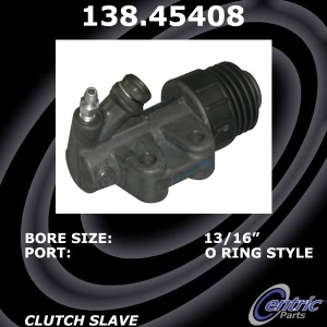 Centric Premium Clutch Slave Cylinder for 2013 Mazda 3 - 138.45408