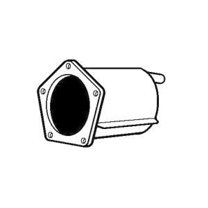 Davico Direct Fit Catalytic Converter for 1987 Hyundai Excel - 13002