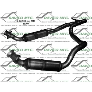 Davico Direct Fit Catalytic Converter and Pipe Assembly for 2012 Ford E-150 - 19309