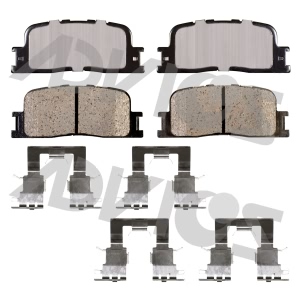 Advics Ultra-Premium™ Ceramic Rear Disc Brake Pads for 2003 Toyota Camry - AD0885