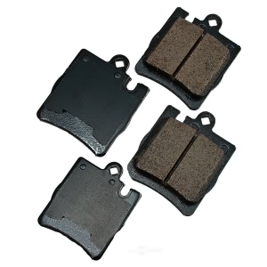 Akebono EURO™ Ultra-Premium Ceramic Rear Disc Brake Pads for 2005 Mercedes-Benz CLK320 - EUR873