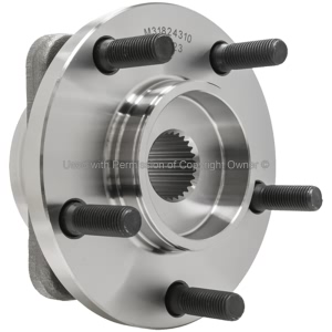 Quality-Built WHEEL BEARING AND HUB ASSEMBLY for 2007 Dodge Caravan - WH513123
