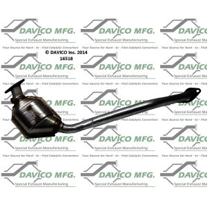 Davico Direct Fit Catalytic Converter and Pipe Assembly for Mazda 929 - 16518