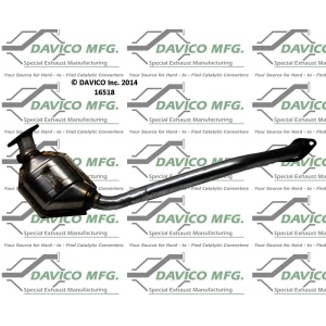 Davico Direct Fit Catalytic Converter and Pipe Assembly for 1994 Mazda 929 - 16518