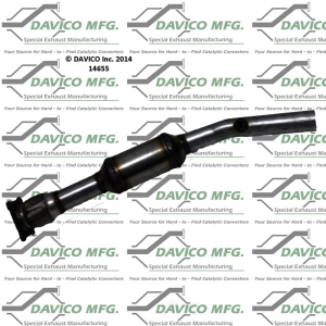 Davico Direct Fit Catalytic Converter and Pipe Assembly for 1998 Dodge Neon - 14655