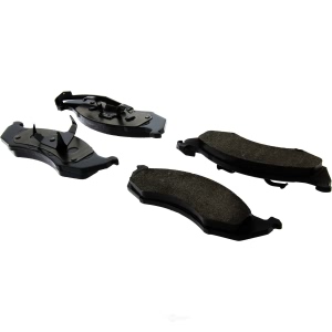 Centric Posi Quiet™ Semi-Metallic Front Disc Brake Pads for 1992 Mercury Cougar - 104.04170