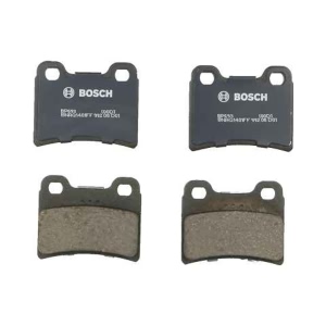 Bosch QuietCast™ Premium Organic Rear Disc Brake Pads for Kia Sephia - BP693