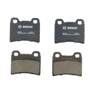 Bosch QuietCast™ Premium Organic Rear Disc Brake Pads for 1997 Kia Sephia - BP693