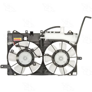 Four Seasons Dual Radiator And Condenser Fan Assembly for 2006 Toyota Prius - 75648
