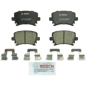 Bosch QuietCast™ Premium Ceramic Rear Disc Brake Pads for 2008 Audi A6 Quattro - BC1108