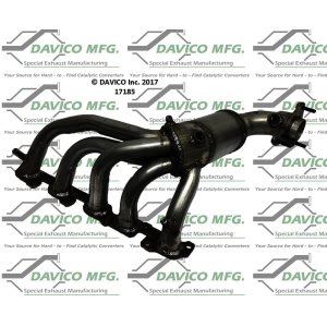 Davico Exhaust Manifold with Integrated Catalytic Converter for 2009 Hummer H3 - 17185