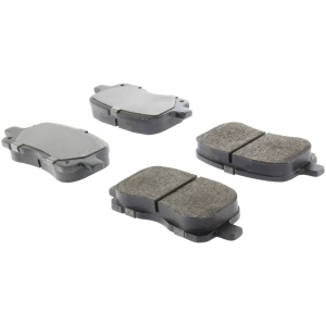 Centric Posi Quiet™ Semi-Metallic Brake Pads for 1998 Chevrolet Prizm - 104.07410