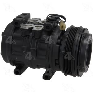 Four Seasons Remanufactured A C Compressor With Clutch for 1987 Toyota Corolla - 67370
