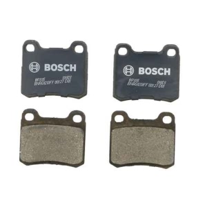 Bosch QuietCast™ Premium Organic Rear Disc Brake Pads for 1994 Mercedes-Benz C220 - BP335