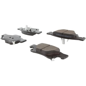 Centric Posi Quiet™ Ceramic Rear Disc Brake Pads for 2017 Jeep Grand Cherokee - 105.14980