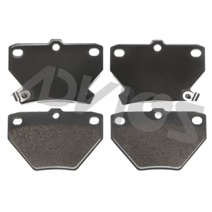 Advics Ultra-Premium™ Ceramic Brake Pads for 2006 Pontiac Vibe - AD0823