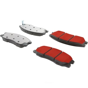 Centric Posi Quiet Pro™ Ceramic Front Disc Brake Pads for 2007 Chevrolet Equinox - 500.12640