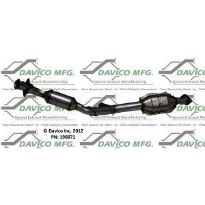 Davico Direct Fit Catalytic Converter and Pipe Assembly for Lincoln Aviator - 190871