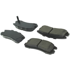 Centric Posi Quiet™ Ceramic Rear Disc Brake Pads for Dodge Colt - 105.03830