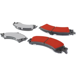 Centric Posi Quiet Pro™ Ceramic Rear Disc Brake Pads for 2004 Cadillac Escalade ESV - 500.08340