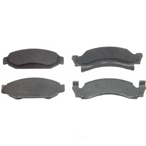 Wagner Thermoquiet Semi Metallic Front Disc Brake Pads for Ford E-150 Econoline Club Wagon - MX360