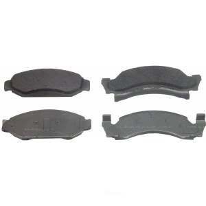 Wagner Thermoquiet Semi Metallic Front Disc Brake Pads for 1991 Ford E-150 Econoline Club Wagon - MX360