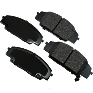 Akebono Pro-ACT™ Ultra-Premium Ceramic Front Disc Brake Pads for Acura RSX - ACT829