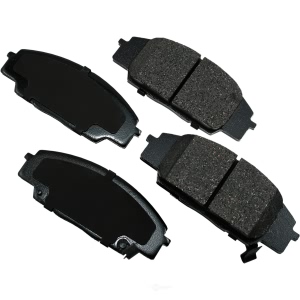 Akebono Pro-ACT™ Ultra-Premium Ceramic Front Disc Brake Pads for 2003 Acura RSX - ACT829