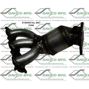 Davico Exhaust Manifold with Integrated Catalytic Converter for 2013 Volvo S80 - 17442