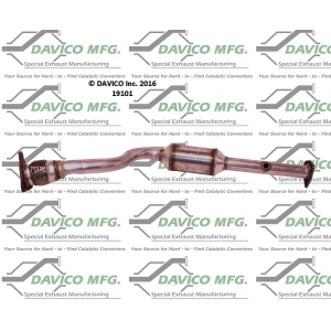 Davico Direct Fit Catalytic Converter and Pipe Assembly for 2001 Saturn L200 - 19101