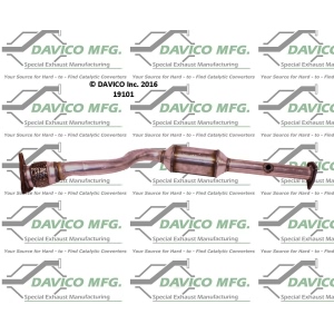 Davico Direct Fit Catalytic Converter and Pipe Assembly for Saturn LS - 19101