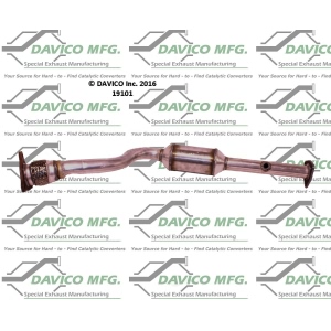 Davico Direct Fit Catalytic Converter and Pipe Assembly for 2002 Saturn L100 - 19101