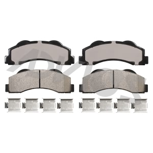 Advics Ultra-Premium™ Ceramic Brake Pads for 2014 Lincoln Navigator - AD1414