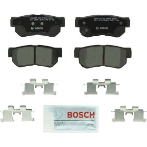 Bosch QuietCast™ Premium Organic Rear Disc Brake Pads for 2002 Hyundai Sonata - BP813