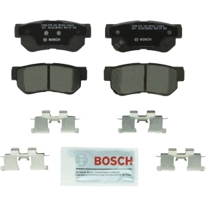 Bosch QuietCast™ Premium Organic Rear Disc Brake Pads for 2007 Hyundai Elantra - BP813