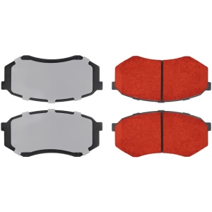 Centric Posi Quiet Pro™ Ceramic Front Disc Brake Pads for 1998 Toyota Tacoma - 500.04330